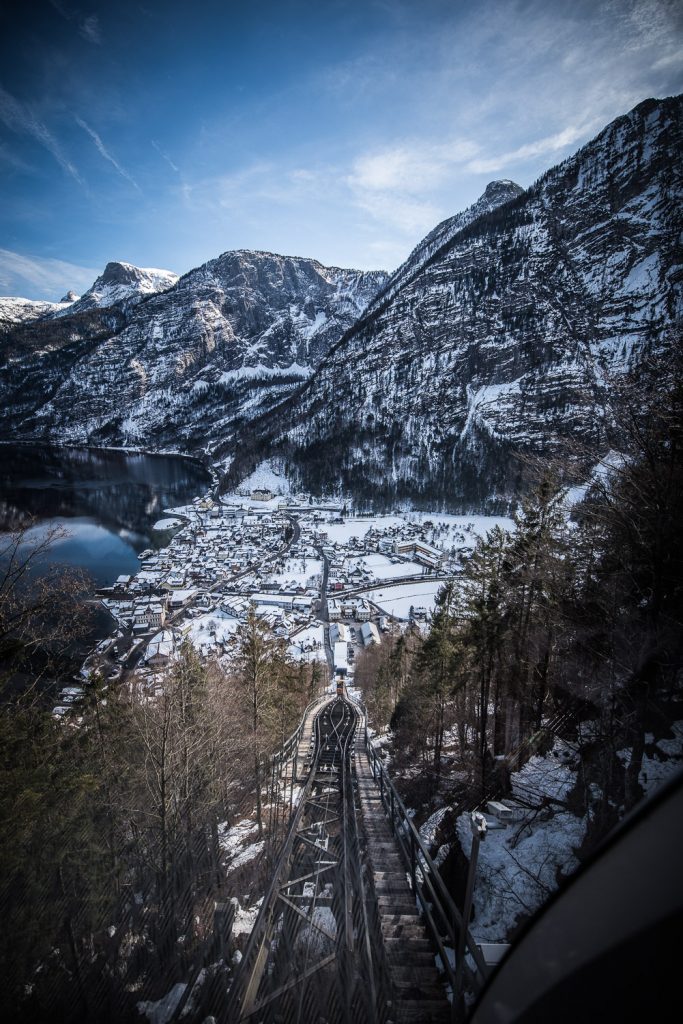 Hallstatt, mountains & funicular railway