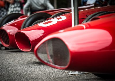 Classic Ferrari F1 noses