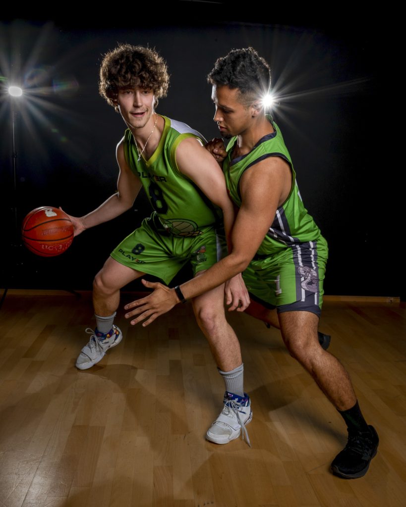 cobras-basketball-players-studio-photography