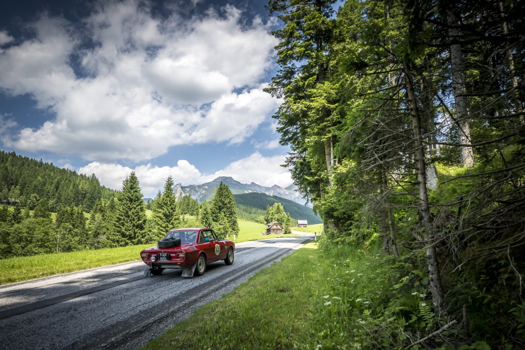 Lancia Fulvia on Peking to Paris rally