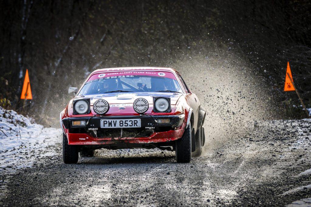 Triumph TR7 V8 rally car