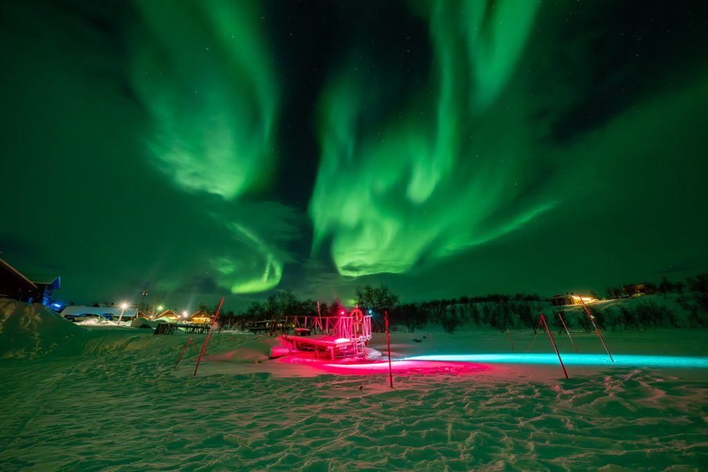 Dancing Northern Lights